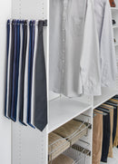 REV A SHELF : Sliding Tie Rack for Custom Closet Systems