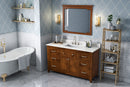 60" Chocolate Chatham Vanity, Calacatta Vienna Quartz Vanity Top, undermount rectangle bowl