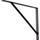 Matte Black Heavy-Duty Shelf Utility Bracket