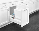 REV A SHELF : Tandem Pullout Waste Container w/ Soft-Close