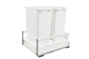 REV A SHELF : Tandem Pullout Waste Container w/ Soft-Close