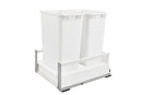 REV A SHELF : Tandem Pullout Waste Container w/ Soft-Close and SERVO-DRIVE System