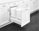 REV A SHELF : Tandem Pullout Waste Container w/ Soft-Close and SERVO-DRIVE System