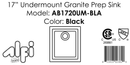 ALFI brand AB1720UM Kitchen Sink