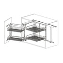 Blind Corner Soft-close Sliding Door Organizer