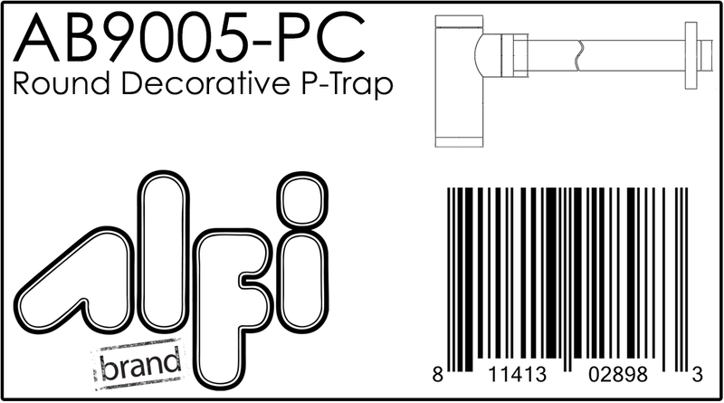 ALFI brand AB9005 P-Trap