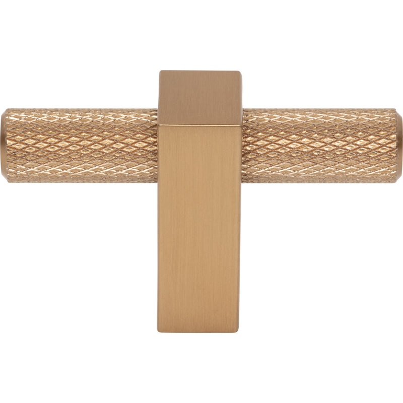 Jeffrey Alexander Larkin Knurled 2-3/8" Length Bar Knob