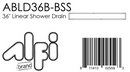 ALFI brand  Shower Drain