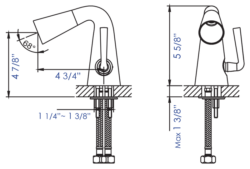 ALFI brand AB1788 Bathroom Faucet