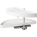 35" Plastic Half-Moon Lazy Susan