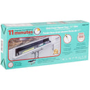 11-11/16" Slim Depth Stainless Steel Tip-Out Tray Kit for Sink Front