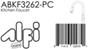 ALFI brand ABKF3262 Kitchen Faucet
