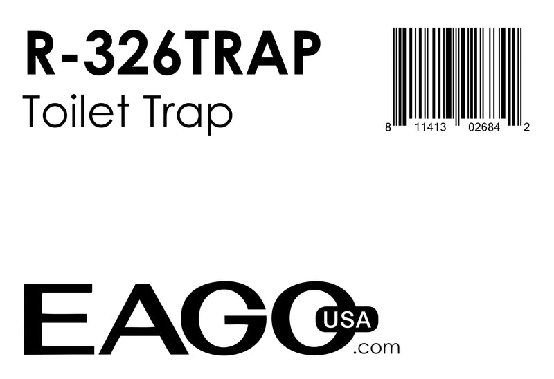 EAGO  Toilet Trap