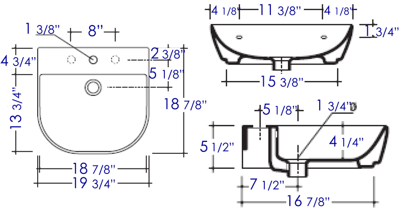 ALFI brand  Bathroom Sink