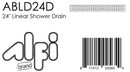 ALFI brand  Shower Drain