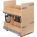 11" "No Wiggle" Powered Vanity Pullout for 15" Standard Door/Drawer Base Cabinet