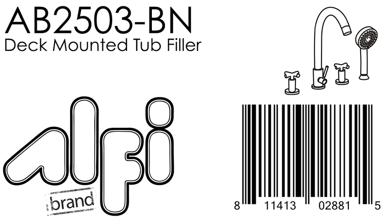 ALFI brand AB2503 Tub Filler