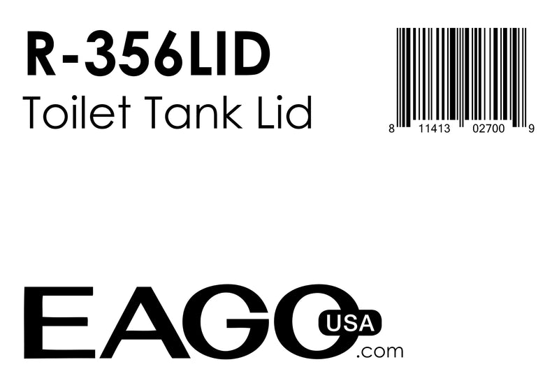 EAGO  Toilet Tank Lid