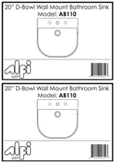 ALFI brand  Bathroom Sink