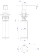 ALFI brand AB5007 Soap Dispenser