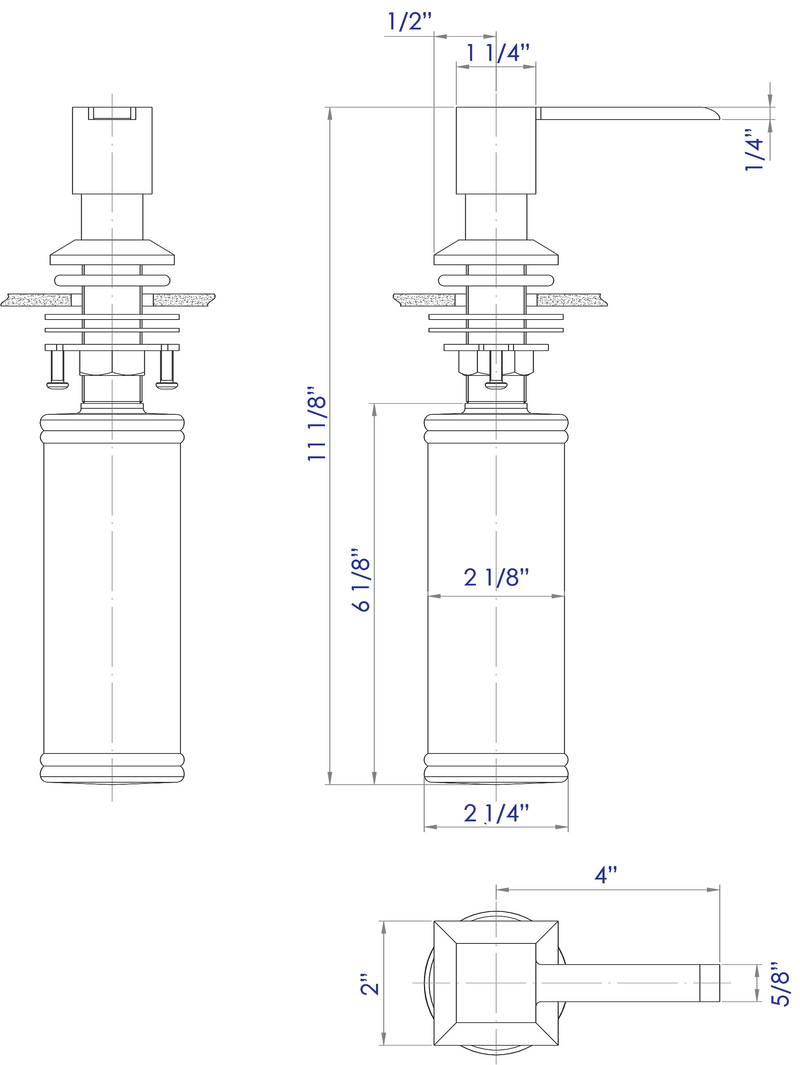 ALFI brand AB5007 Soap Dispenser