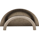 Top Knobs: SANCTUARY (R) Half Circle Open