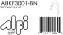 ALFI brand ABKF3001 Kitchen Faucet