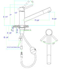 ALFI brand AB2025 Kitchen Faucet