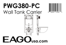 EAGO PWG380 Toilet Tank