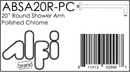 ALFI brand ABSA20R Shower Arm