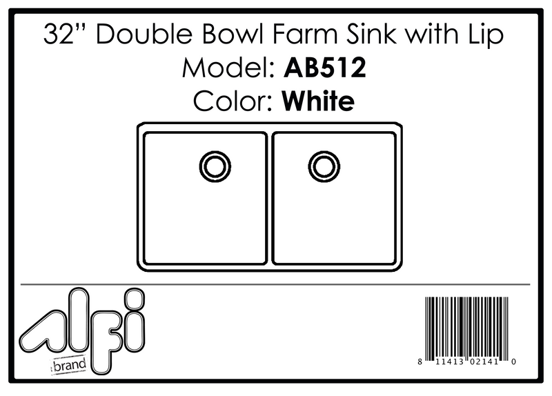 ALFI brand AB512 Kitchen Sink