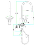 ALFI brand AB2028 Kitchen Faucet
