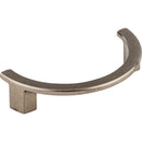 Top Knobs: SANCTUARY (R) Half Circle Open