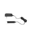 12VDC 15W Wall Mount Power Supply w/ 6-Snap Mounting Block