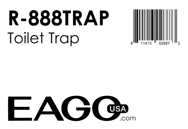 EAGO  Toilet Trap