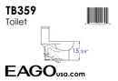 EAGO  Toilet