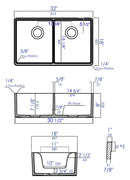 ALFI brand AB5123 Kitchen Sink