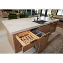 8" "No Wiggle" Soft-close Tray Divider Pullout