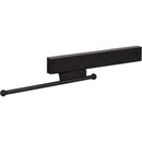 Matte Black 12" Sliding Valet Rod