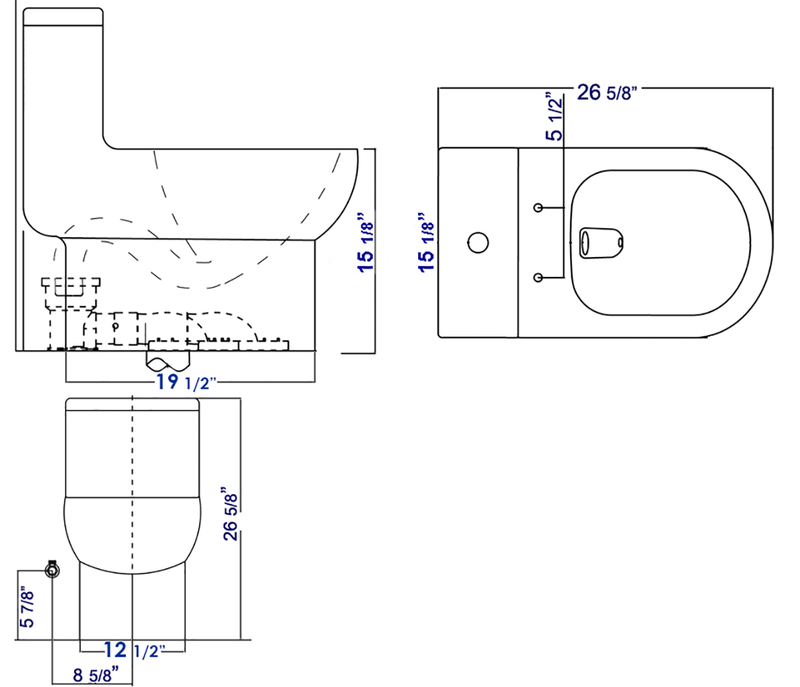EAGO  Toilet