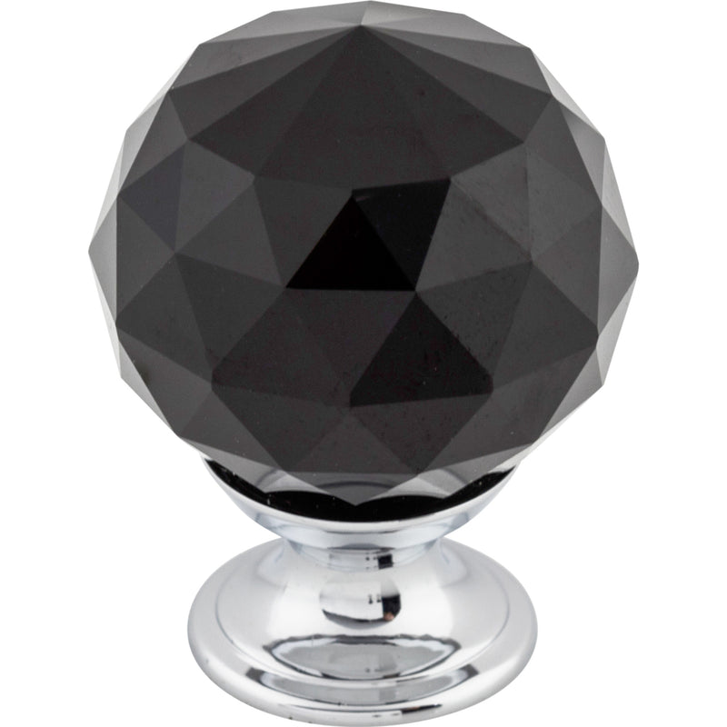 Top Knobs Black Crystal Knobs