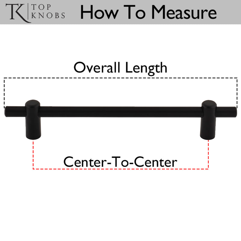 Top Knobs Dempsey 5 1/16" Center to Center Bar Pull