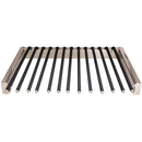 Satin Nickel 24" Wide Pant Rack