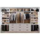 Satin Nickel 12-Hook Cascading Tie Organizer