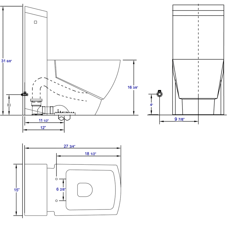 EAGO  Toilet