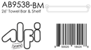 ALFI brand AB9538 Towel Rack