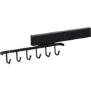 Matte Black 12" Belt Rack