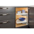 38" Plastic Half-Moon Lazy Susan
