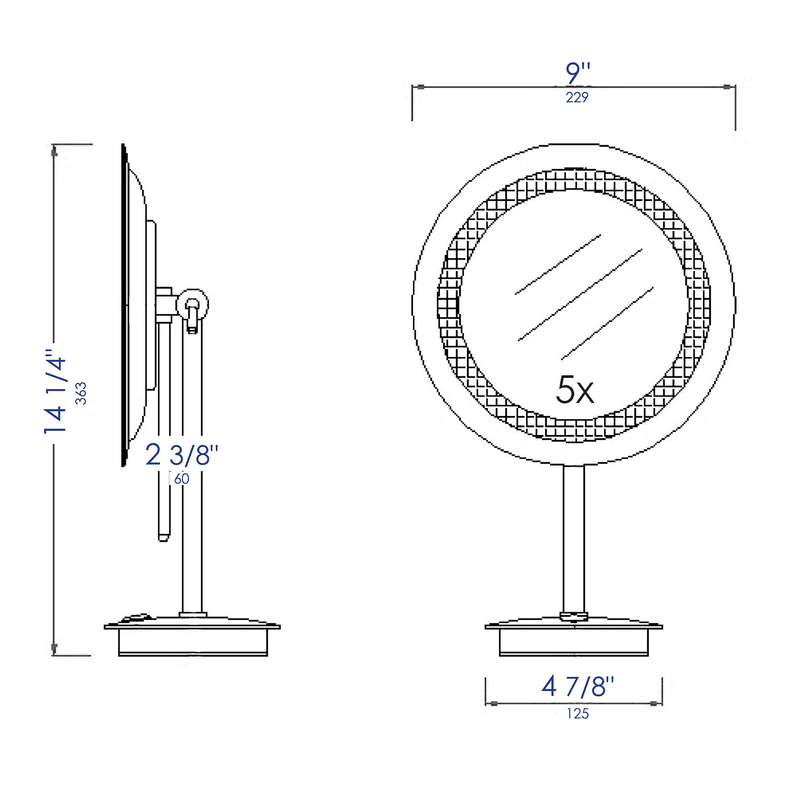 ALFI brand ABM9FLED Mirror