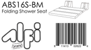 ALFI brand ABS16S Shower Seat